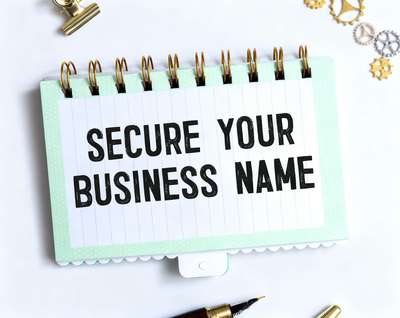 Steps to Take Once You've Found an Available Business Name in California